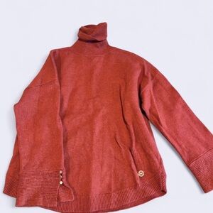 Women's Orange Rust Sweater